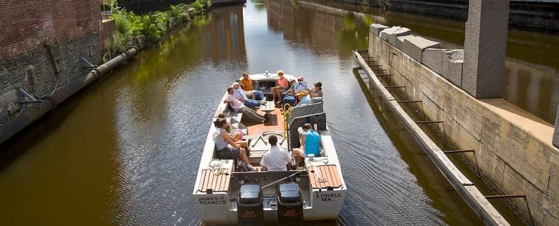 lowell national historical park canal tour