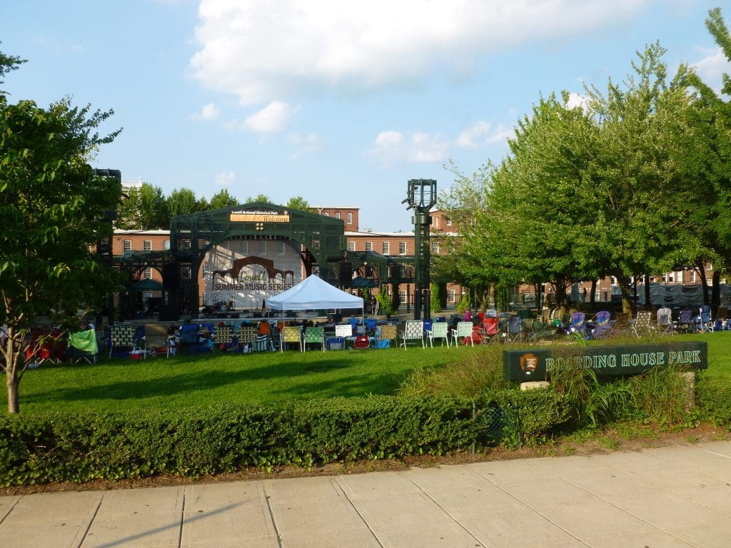 the lowell summer music series pavilion