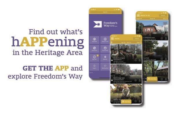 NEW! Freedom’s Way NHA’s Trip Planner Mobile App
