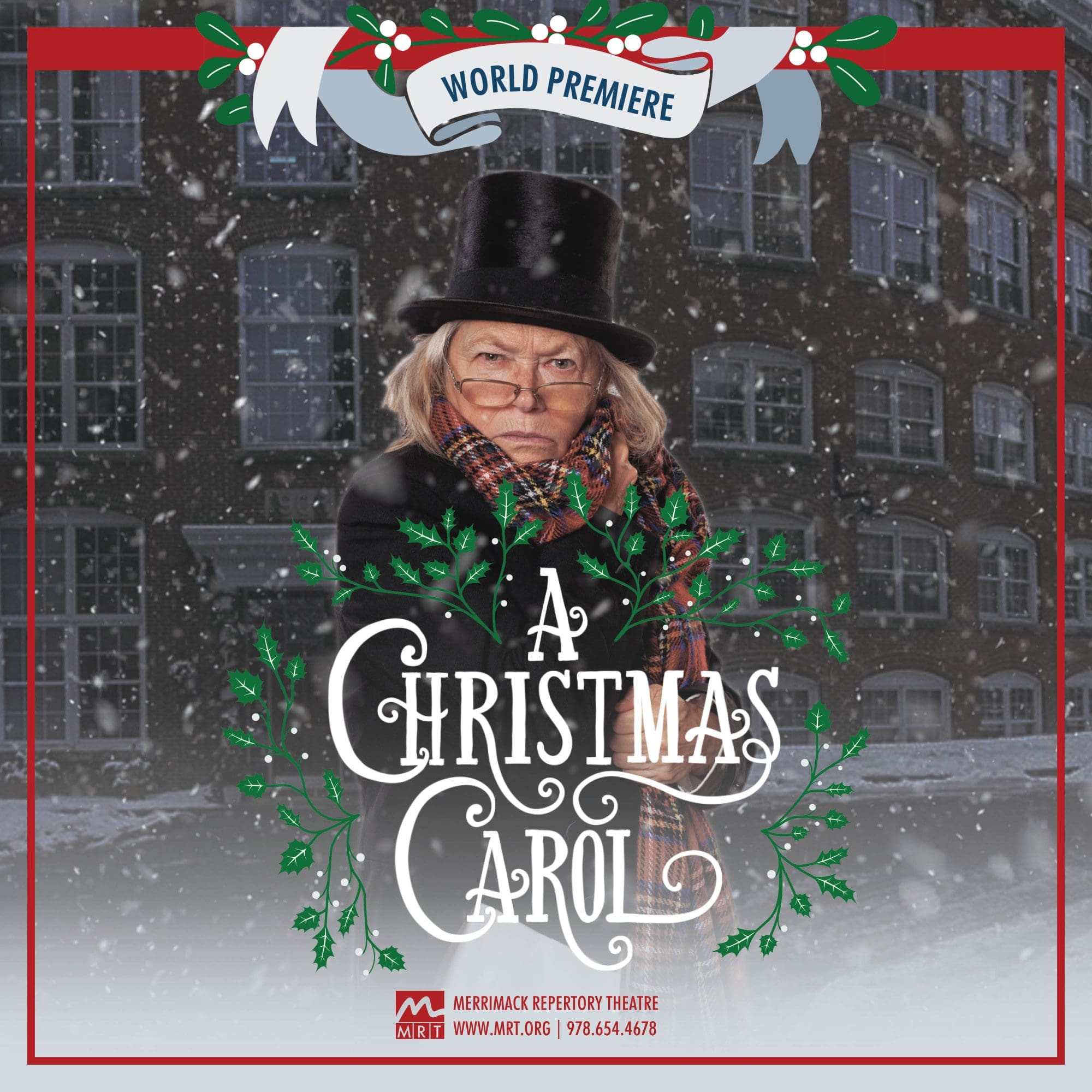 A Christmas Carol At The Merrimack Repertory Theatre