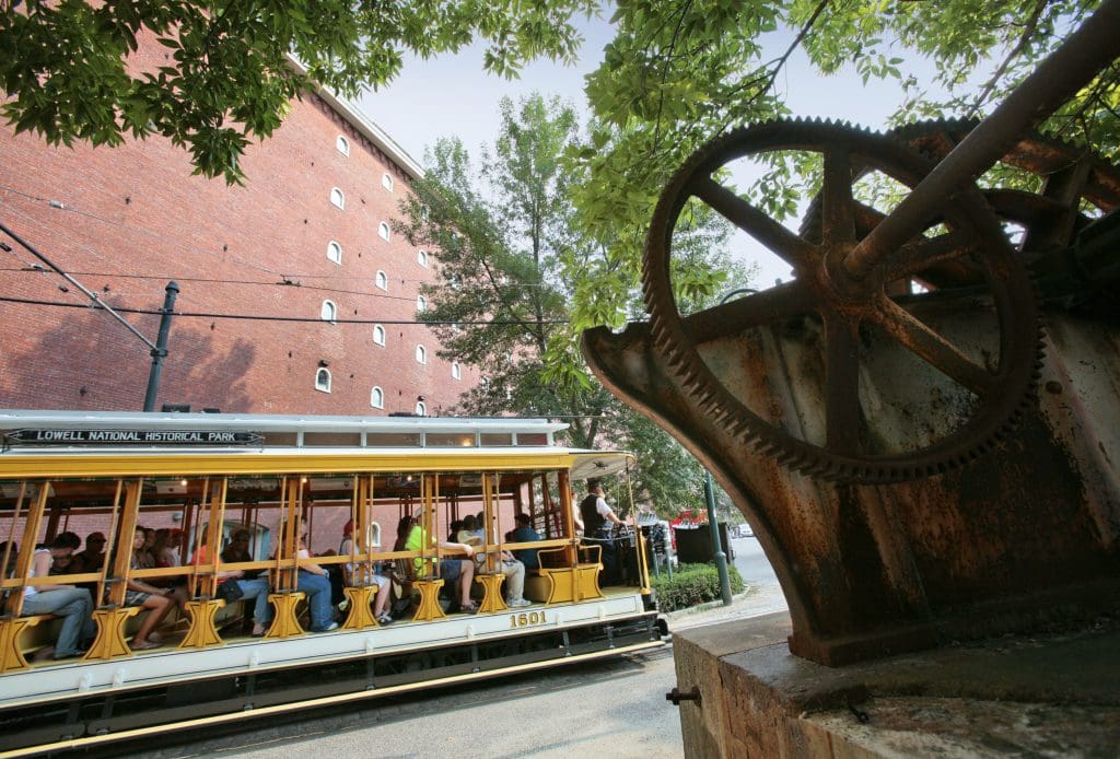 The National Streetcar Museum at Lowell National Historical Park