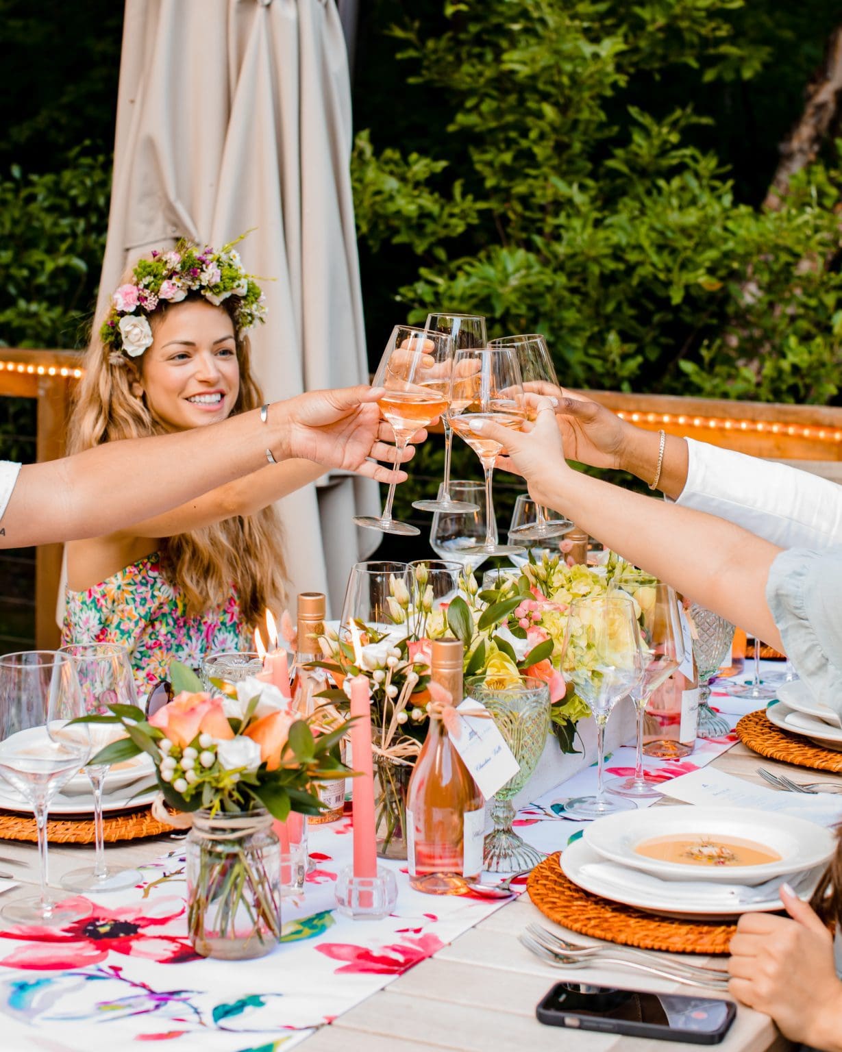 Summer Solstice Party in the Schramsberg Garden at the Inn at Hastings ...