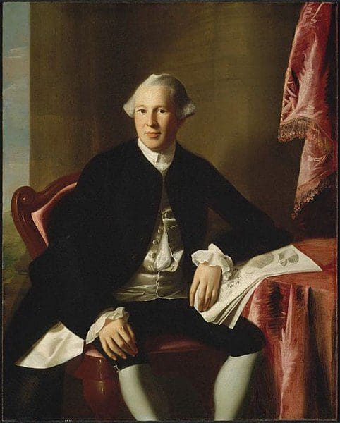 Public domain painting of Dr. Joseph Warren