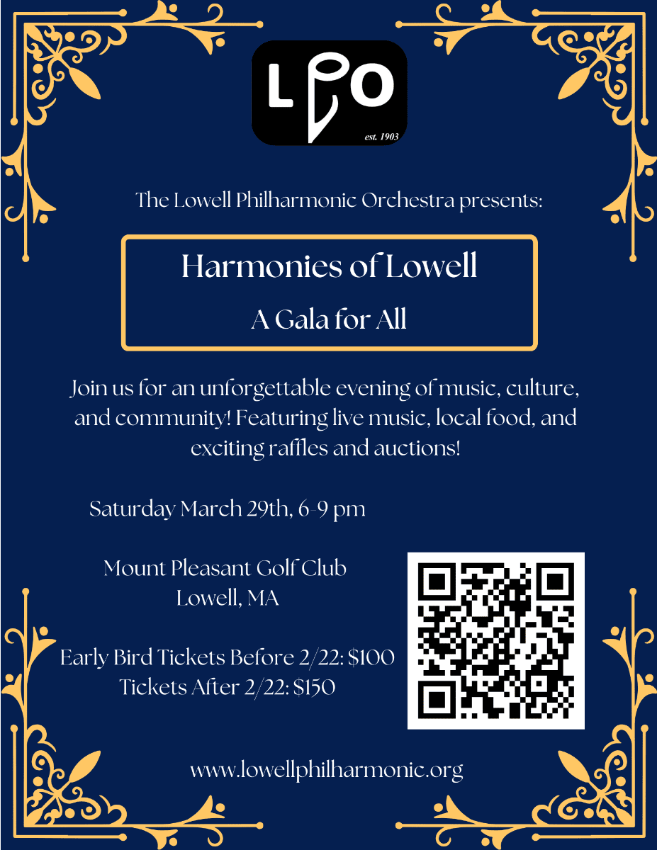 Information on Harmonies of Lowell A gala for all