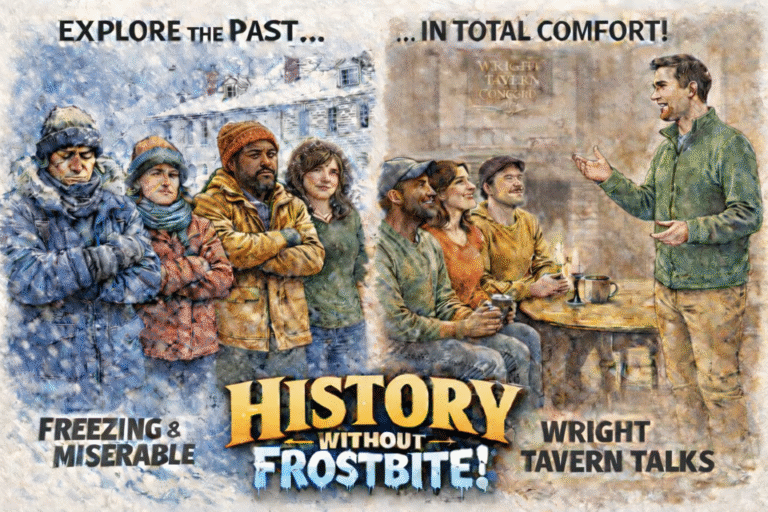 History Without Frostbite at the Wright Tavern