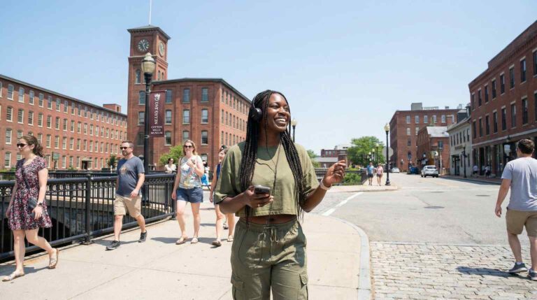 AudaTours Lowell Audio Tour: Canals, Cathedrals & Creative Spirits Unveiled