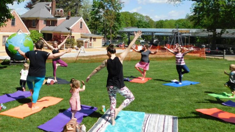 Backyard and Beyond: Outdoor Yoga at Discovery Museum