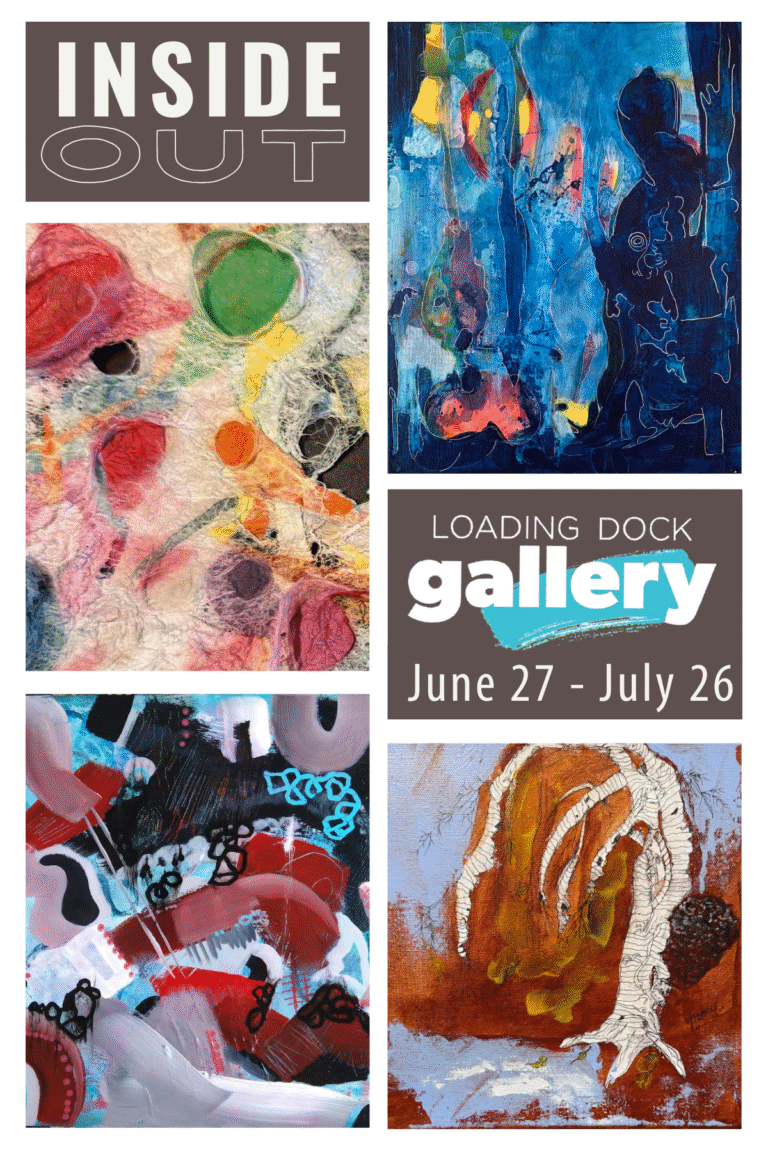 INSIDE OUT| June 26 – July 26, 2026| Reception on June 27, 3 – 5 pm| Loading Dock Gallery