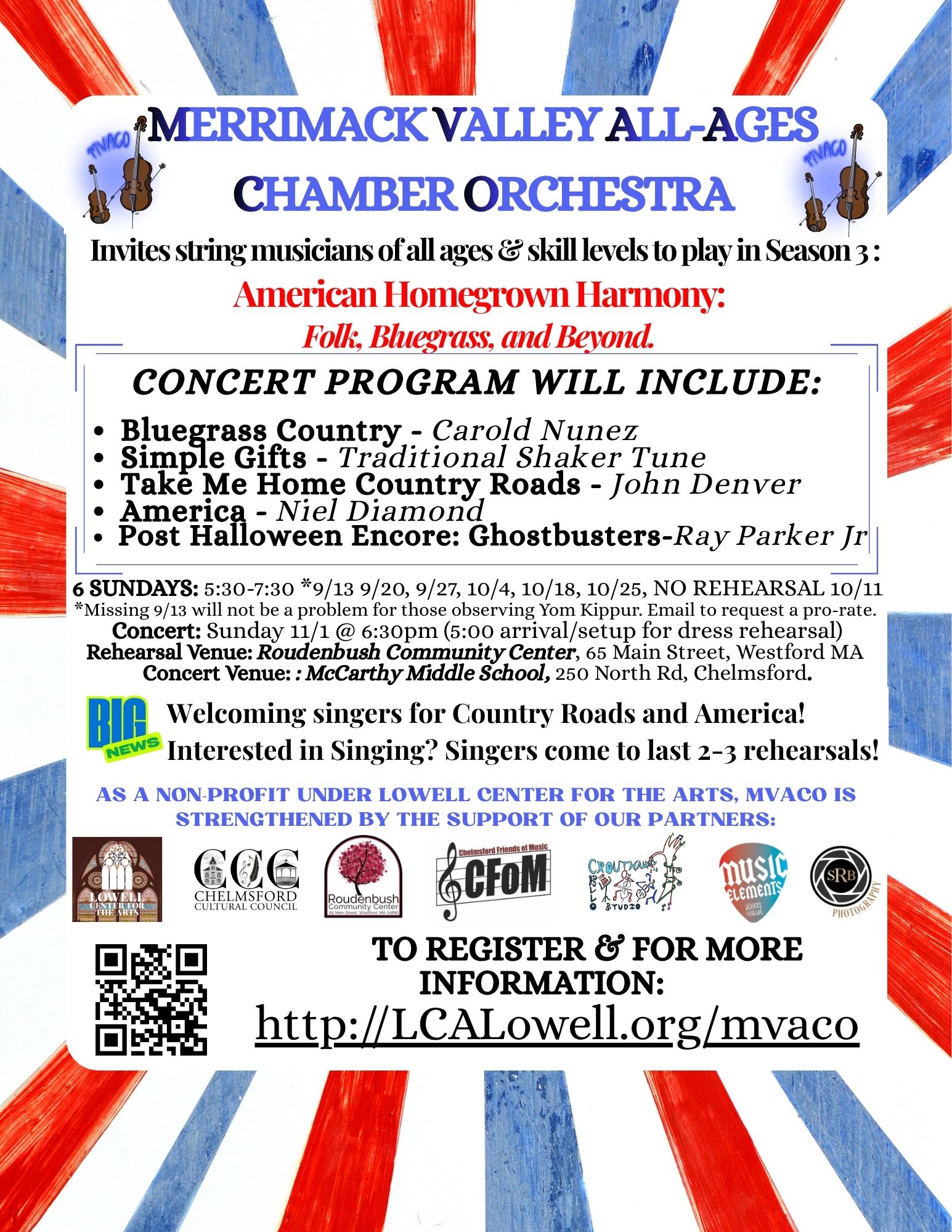Merrimack Valley All-Ages Chamber Orchestra (MVACO)