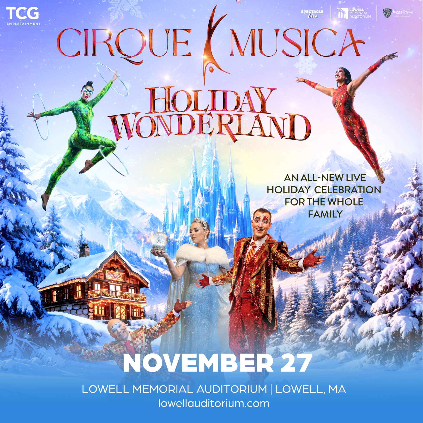 Cirque Musica Holiday Wonderland