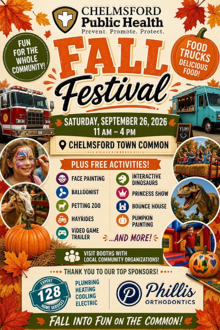 Chelmsford Health Department Fall Festival