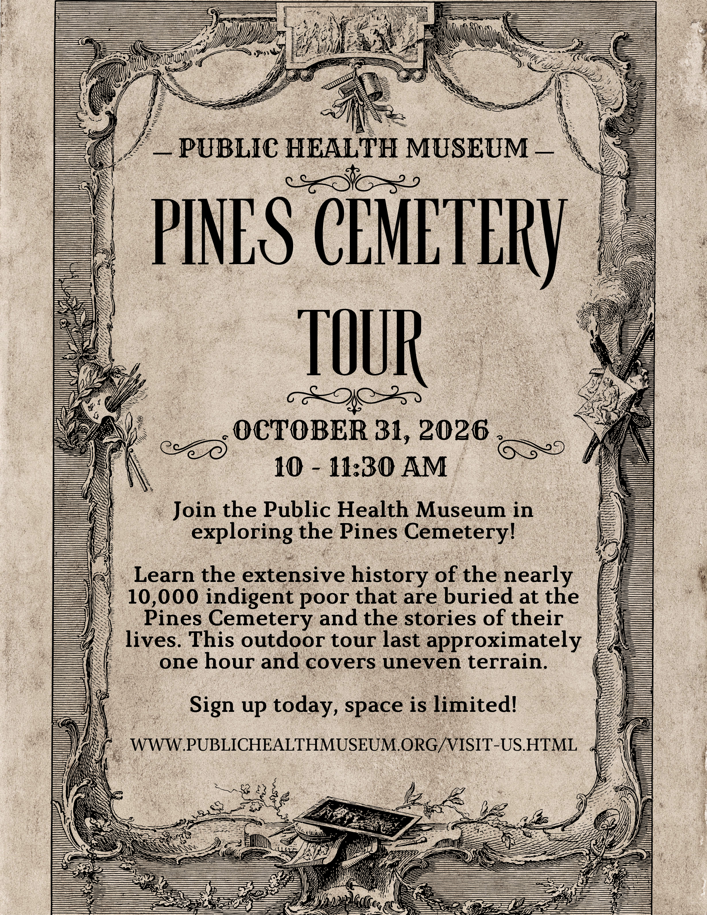 Pines Cemetery Tour (Tewksbury Hospital)