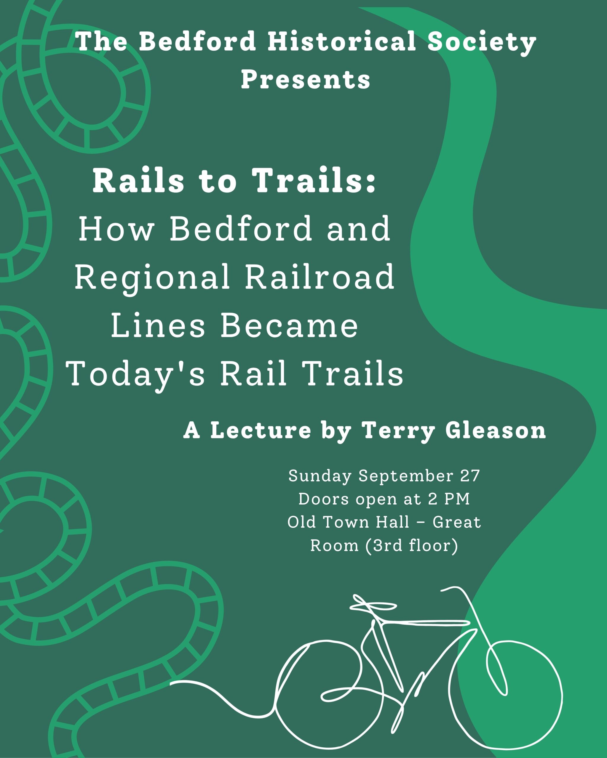 “Rails to Trails: How Bedford and Regional Railroad Lines Became Today’s Rail Trails”