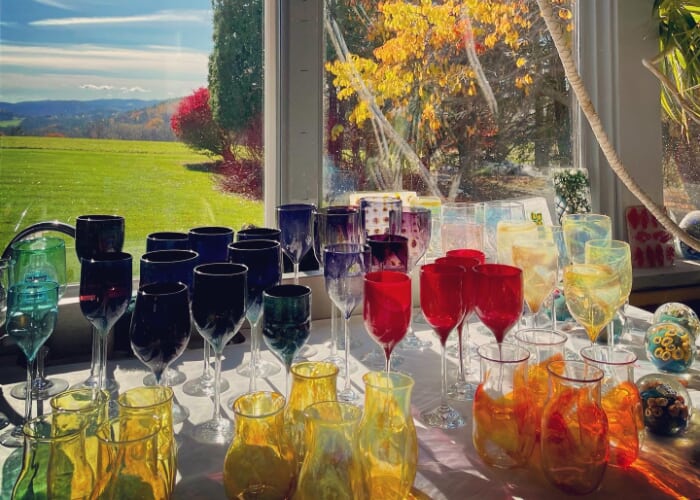 Josh Simpson Glass Studio Sale & Live Glassblowing Demos